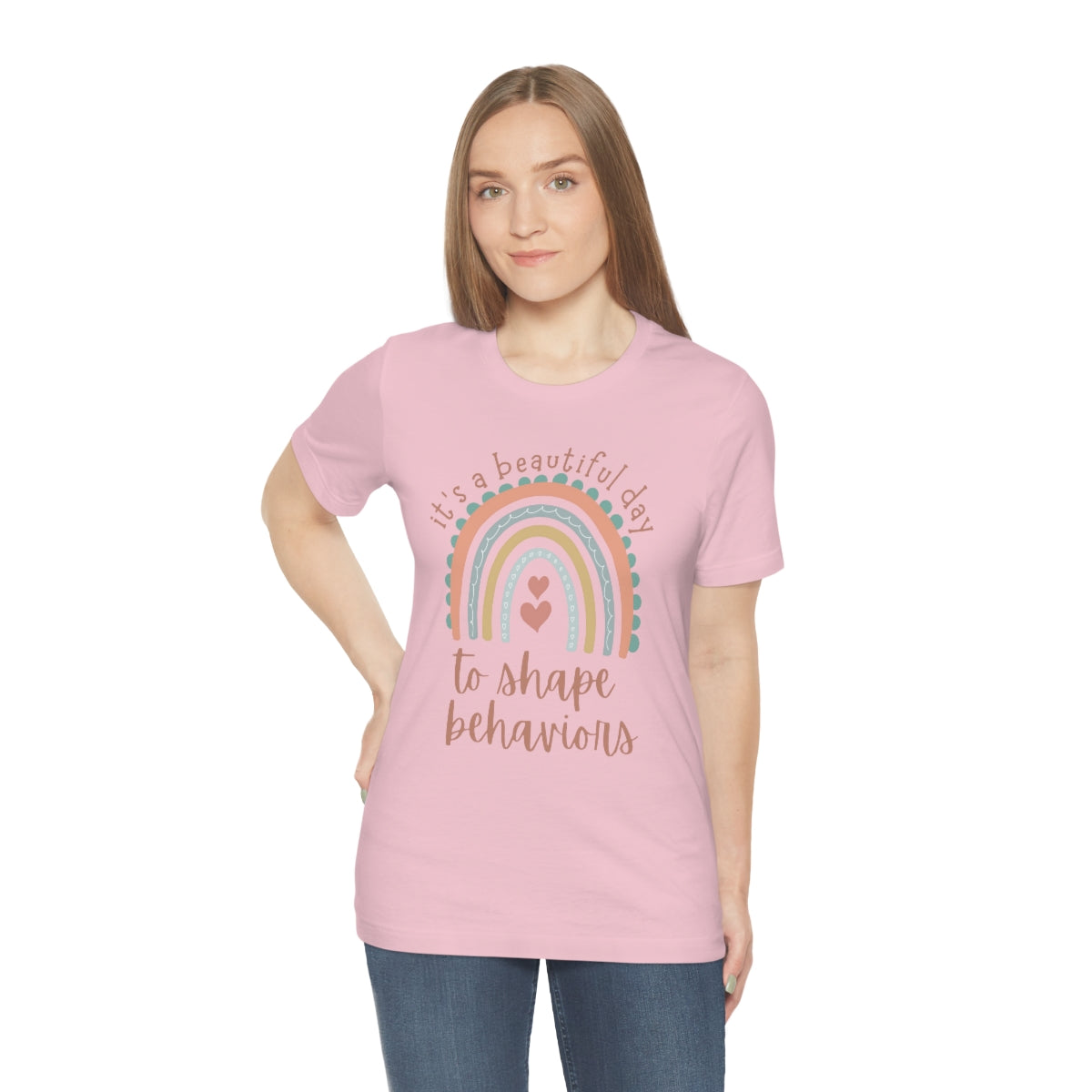 It's a Beautiful Day to Shape Behaviors Unisex Jersey Short Sleeve Tee