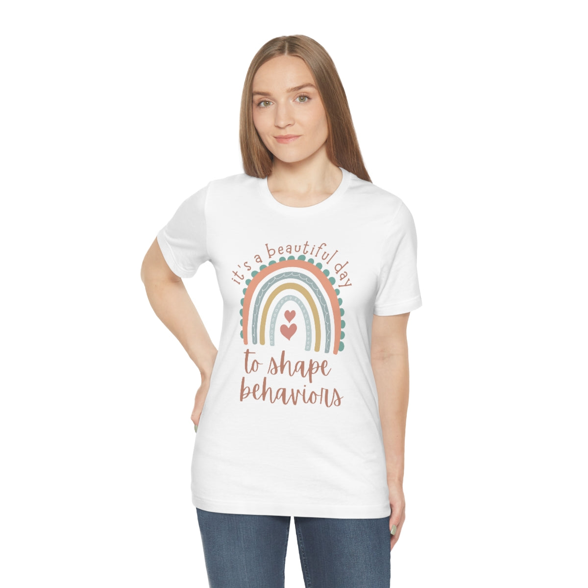 It's a Beautiful Day to Shape Behaviors Unisex Jersey Short Sleeve Tee