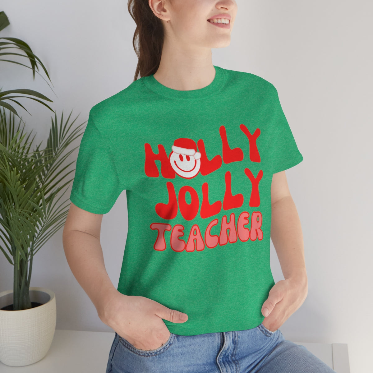 Holly Jolly Teacher Tee