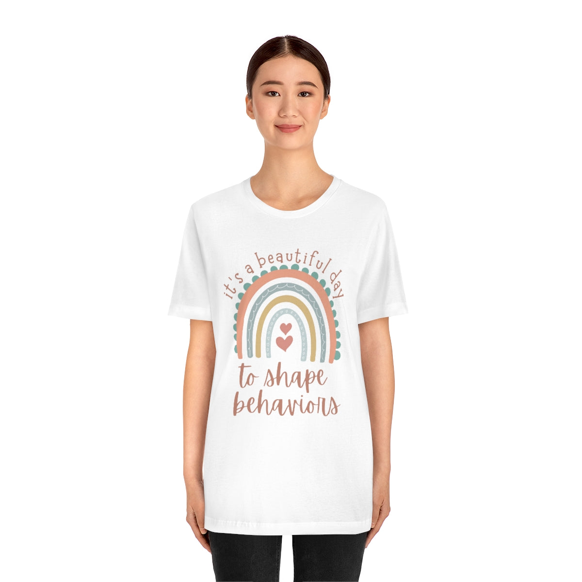 It's a Beautiful Day to Shape Behaviors Unisex Jersey Short Sleeve Tee