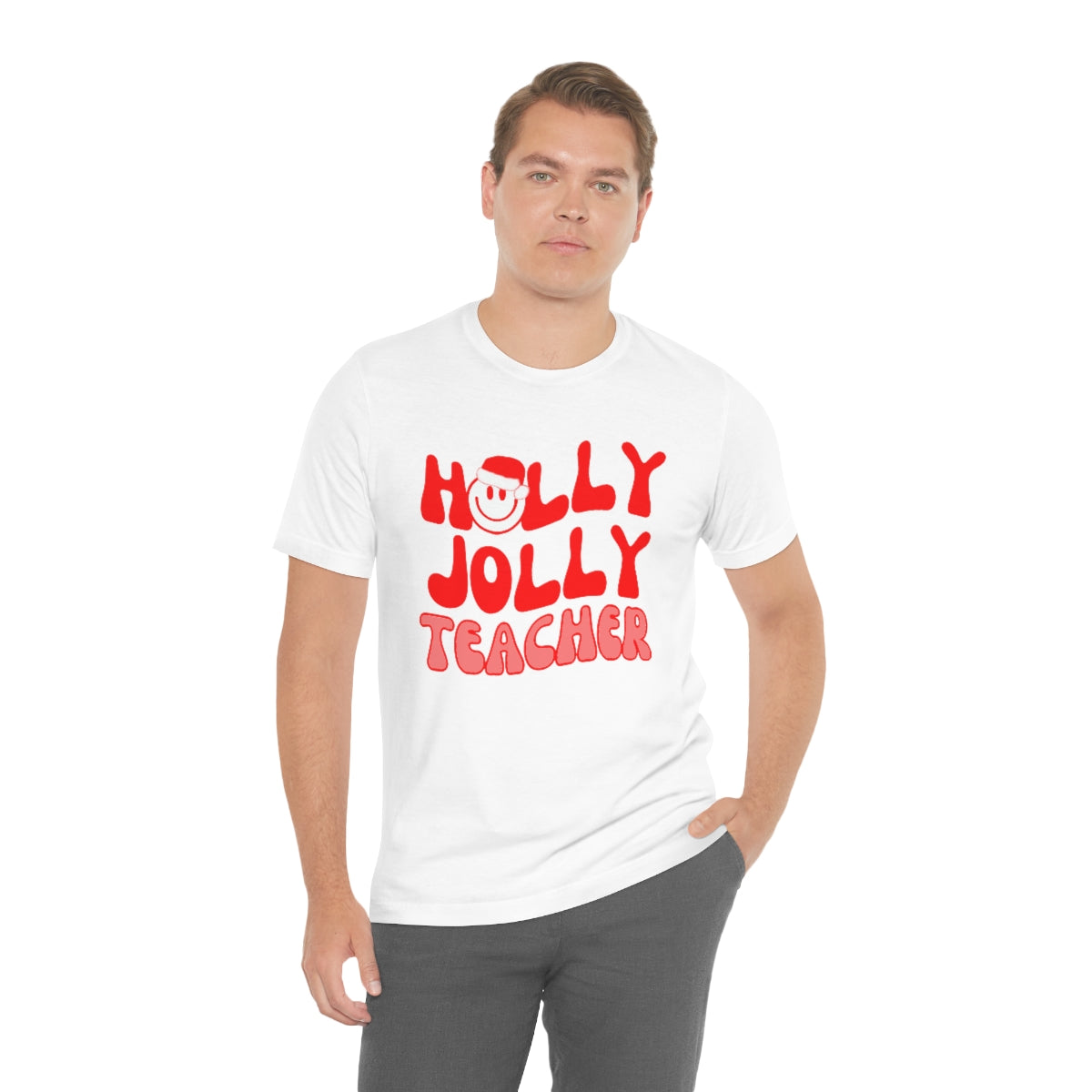 Holly Jolly Teacher Tee