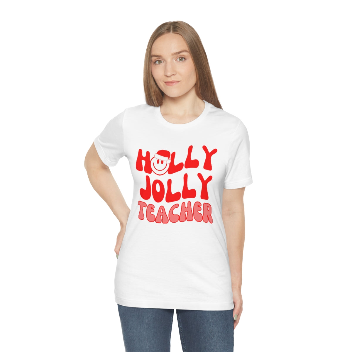 Holly Jolly Teacher Tee