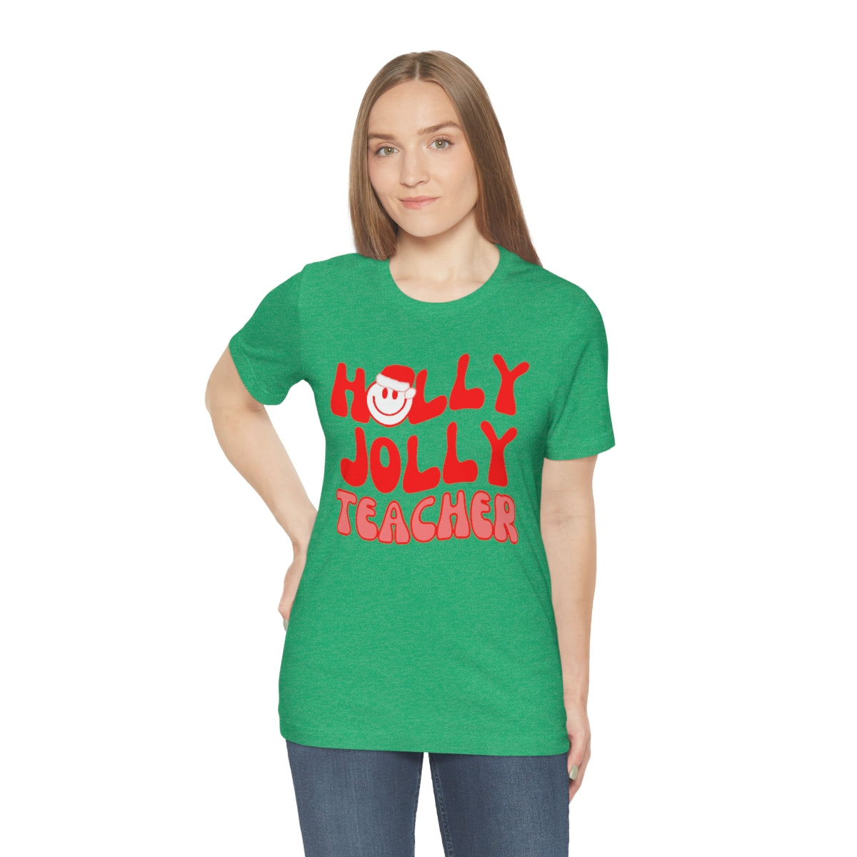 Holly Jolly Teacher Tee