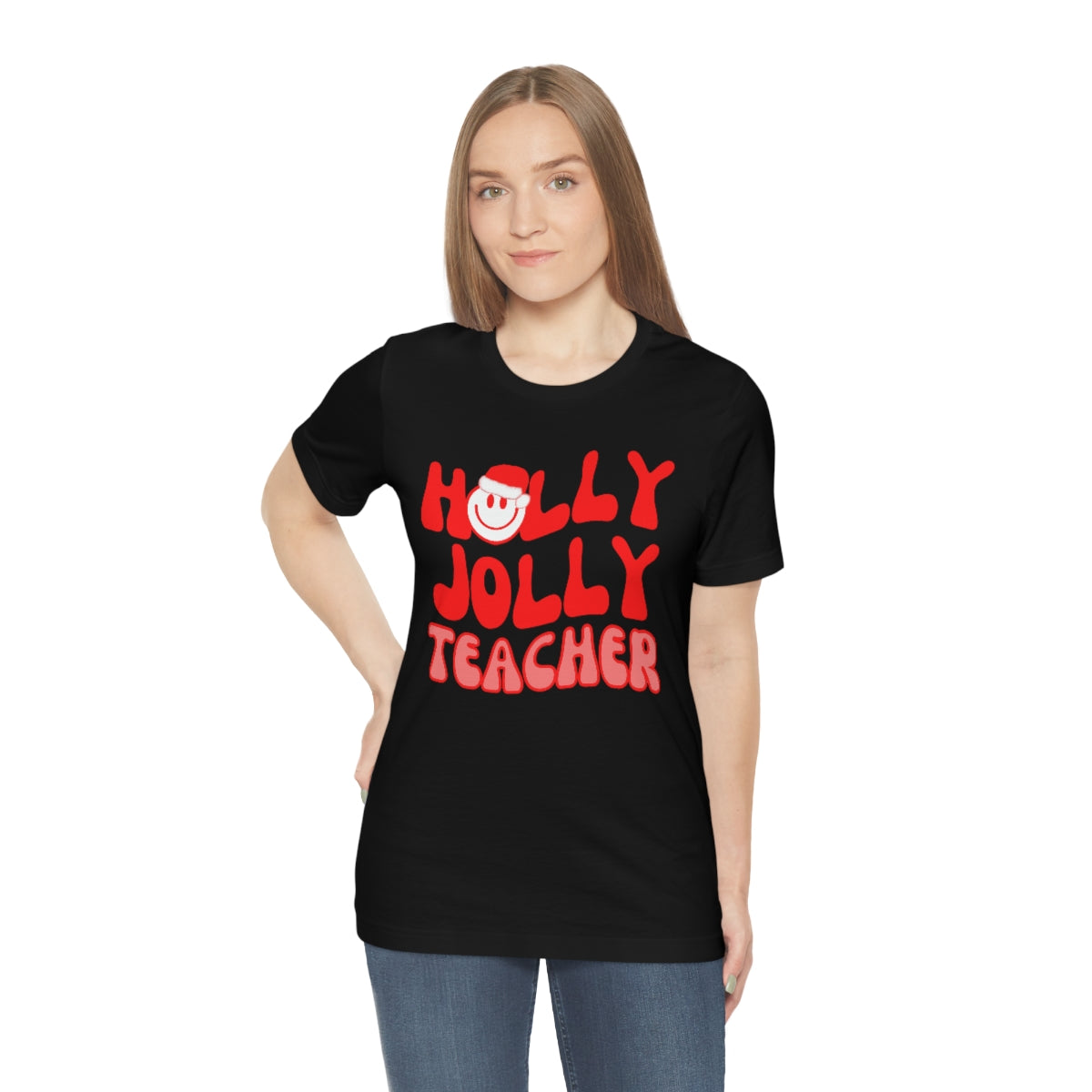 Holly Jolly Teacher Tee