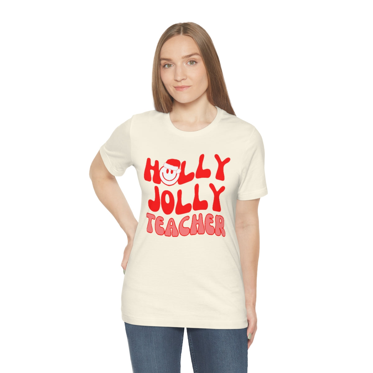 Holly Jolly Teacher Tee