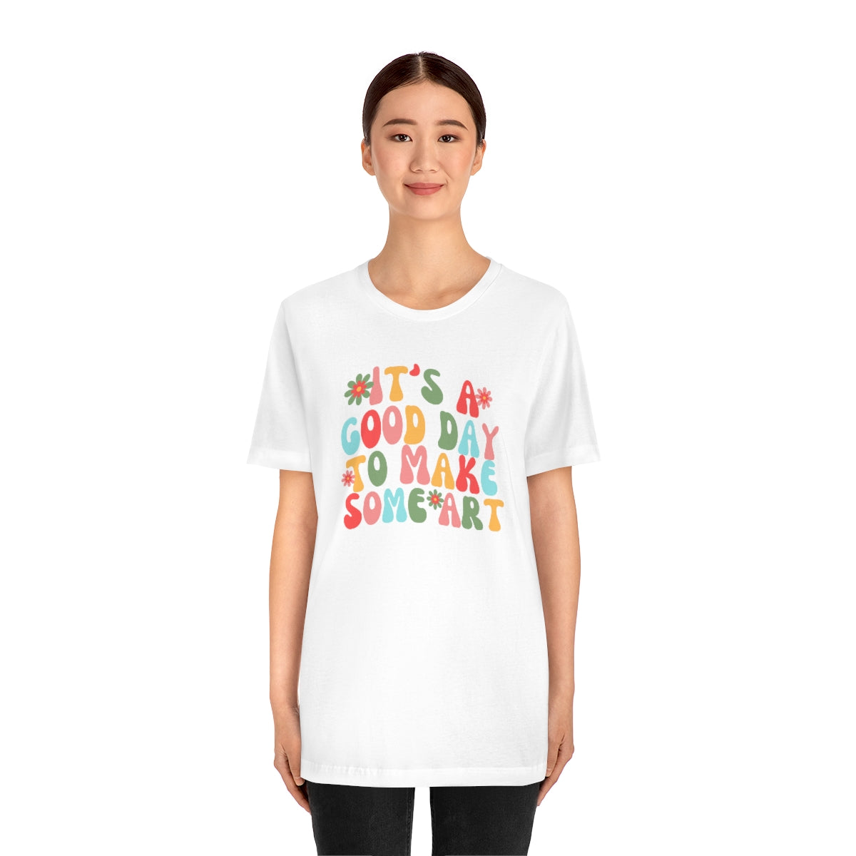 It's a Good Day to Make Some Art Unisex Jersey Short Sleeve Tee