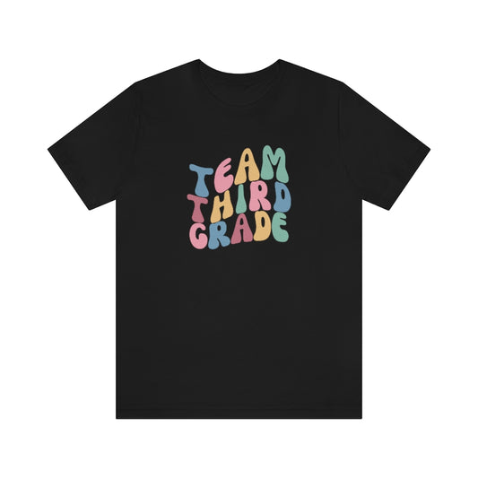 Team Third Grade Unisex Jersey Short Sleeve Tee