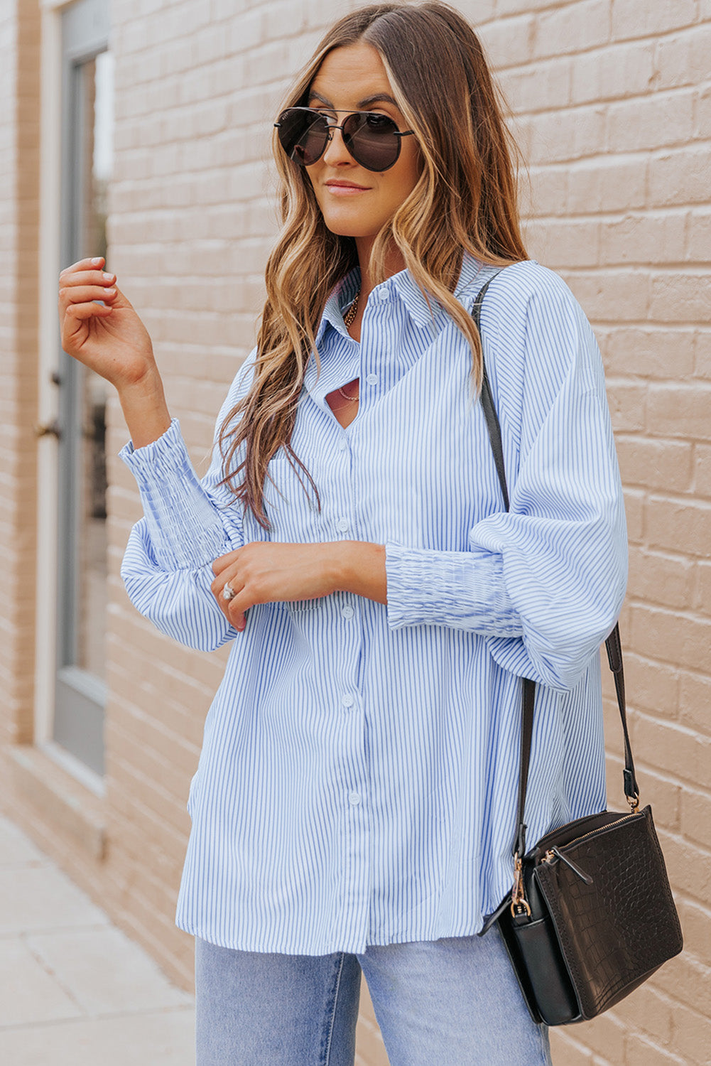 Coastal Breeze Button-down