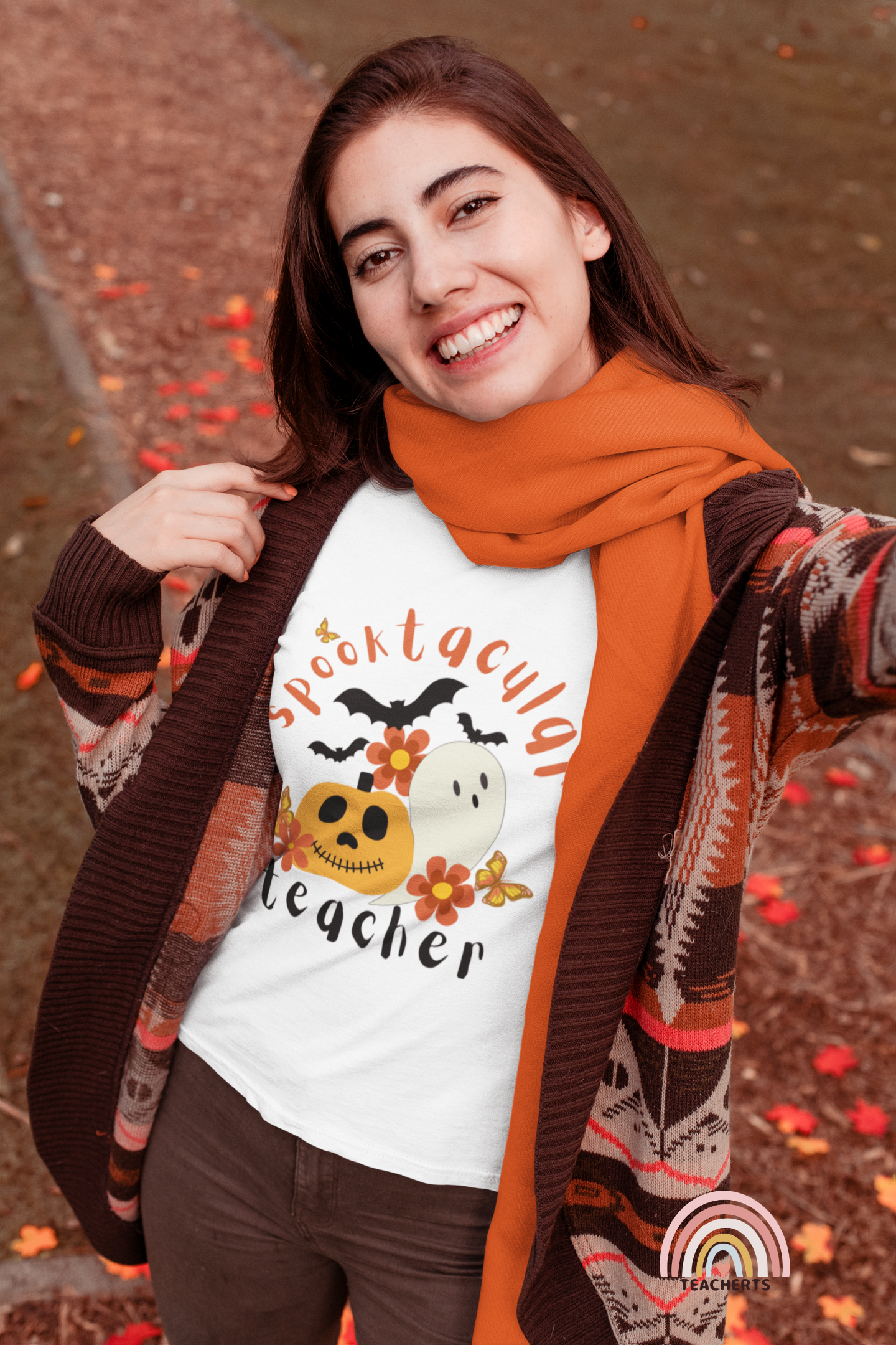 Spooktacular Teacher Unisex Jersey Short Sleeve Tee